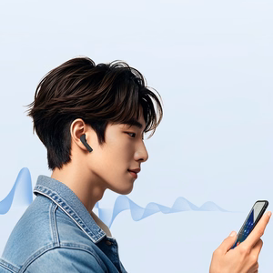 TWS QCY Ailybuds E10 QT35 ausinės (juodos)