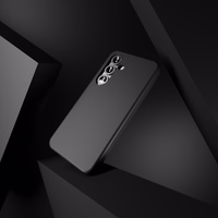 Puro Icon Mag silikoninis dėklas telefonui su MagSafe Samsung Galaxy S25+ - juodas