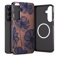 Tech-Protect Lamano MagSafe Dėklas for Samsung Galaxy S26 - rudas-violetinis