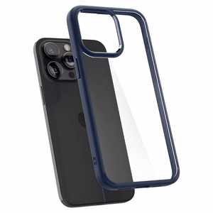 Spigen Ultra Hybrid dėklas iPhone 16 Pro Max telefonui – mėlynas