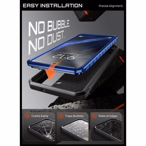 "Supcase Unicorn Beetle Pro Mag MagSafe" 2 komplektų dėklas "Samsung Galaxy S26" - tamsiai mėlynas ir juodas