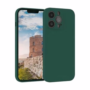 Dėklas "Liquid Silicone" skirtas Huawei Nova 9 SE tamsiai žalias