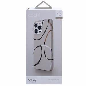 Uniq Coehl Valley dėklas telefonui iPhone 13 Pro / iPhone 13 - smėlio