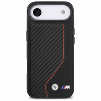 BMW M Carbon Line & Logo Magnetinis dėklas telefonui iPhone Air - raudonas