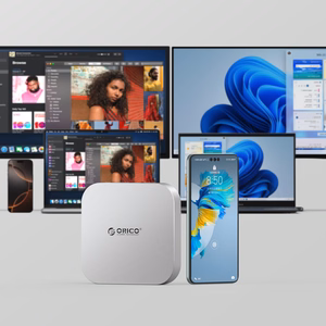 "Orico MiniLink 9-in-1" doko stotis su M.2 SSD kietojo disko įkrova - sidabrinė