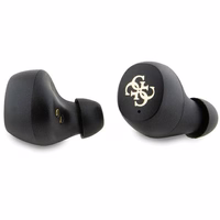 TWS Guess 4G Metal Bluetooth ausinės su ENC įkrovimo stotimi - rožinės
