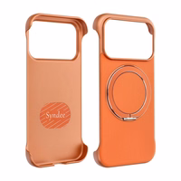 Dėklas EDGE FREE suderinamas su MagSafe skirtas IPHONE 17 kosminė oranžinė