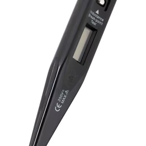 LCD kintamosios ir nuolatinės srovės įtampos testeris, 12–220 V