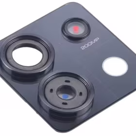 Xiaomi Redmi Note 13 Pro 5G kameros stikliukas su rėmeliu Black ORG