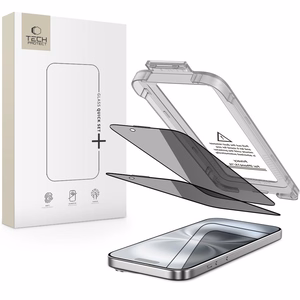 Tech-Protect Quick Set Spy+ Privatumo stiklas 2-jų rinkinys iPhone 15 / 16