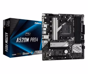 Asrock A520M Pro4 Socket AM4 micro  ATX