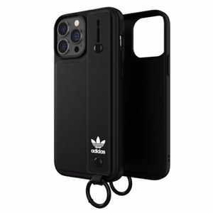Adidas OR dėklas su rankenos dirželiu iPhone 13 Pro Max 6.7" juodas/juodas 47139