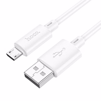 Kabelis USB A į Micro USB Hoco 2,4A 2 m X88 baltas