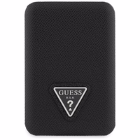 Guess Grained Triangle isorine baterija su MagSafe 5000mAh 15W USB-C - juoda
