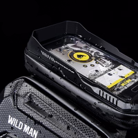 WILDMAN Dviračio krepšys XT6 vandeniui atsparus 1,2L