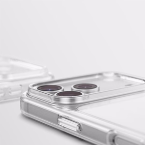 AmazingThing Minimal atsparus smūgiams dėklas 3 objektyvams, skirtas iPhone 18 Pro Max – spalva: skaidri