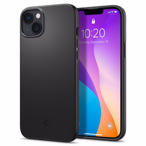 Spigen Thin Fit dėklas telefonui iPhone 14 Plus - juoda