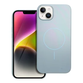 Blizgus magnetinis dėklas suderinamas su MagSafe, skirtas IPHONE 14 PLUS, mėtų spalvos