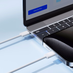 Joyroom S-A45 60W USB-C to USB-C 1.0m baltas kabelis