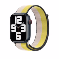 ORIGINAL APPLE Sport Loop dirželis 41MM MN5T3ZM/A OAT / LEMON Be pakuotės