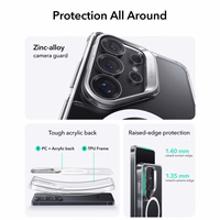 ESR Classic Hybrid Kickstand MagSafe dėklas "Samsung Galaxy S26 Ultra" - skaidrus