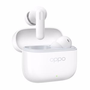 OPPO tikrai belaidės ausinės Buds3 Pro Bluetooth, įstatomos į ausis, mikrofonas, glazūrinė balta, belaidės