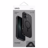 Uniq Combat iPhone 16 Plus 6.7in Dėklas telefonui iPhone 16 Plus 6.7 - juodas