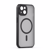 Mag Matt dėklas iPhone 14 6,1" juodas