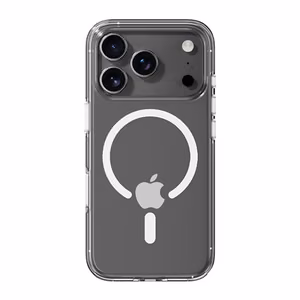Rock Crystal Shield Serijos Magnetinis Dėklas Iphone 17 Pro permatomas