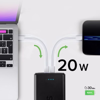 Išorinė baterija SBS TTBB30000PD20K 30000 mAh 2 x USB-C 2 x USB-A - juoda
