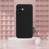 MagColor Pure dėklas telefonui Samsung Galaxy S25 juodas