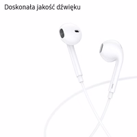 USAMS Stereo ausinės Bluetooth LNSeries baltas/white BHULN01
