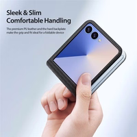 Dėklas Dux Ducis "Bril" Samsung F741 Z Flip6 juodas