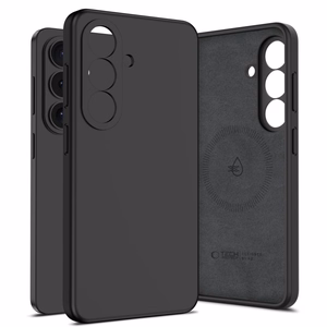 "Tech-Protect" silikoninis "MagSafe" dėklas "Samsung Galaxy S26+" - juodas