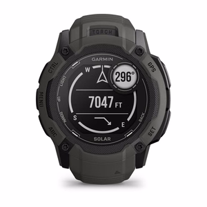 Garmin Instinct 2X Solar 2,79 cm (1.1") MIP 50 mm Skaitmeninis 176 x 176 pikseliai Lietimui jautrus ekranas Grafitas GPS (palydovinis)