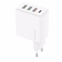 Dudao A5HEU 3xUSB-A 1xUSB-C PD 20W QC3.0 18W+ 2x12W wall įkroviklis - baltas