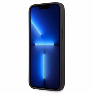 Guess 4G Big Metal Logo dėklas telefonui iPhone 14 Pro - pilkas