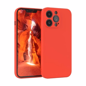 Dėklas Liquid Silicone 1.5mm Xiaomi Redmi Note 14 Pro 4G raudonas