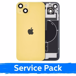 Galinis dangtelis skirtas Apple iPhone 14 Plus / Yellow / (Service Pack)