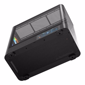 MODECOM kompiuterio korpusas Volcano AQ400 ARGB Midi Juoda