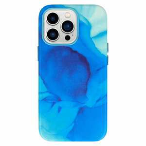 Dėklas telefonui iPhone 12 odinis Ink dizaino 4