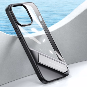 Ugreen Fusion Kickstand dėklas iPhone 13 Pro su stovu juodas