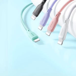 USB laidas Joyroom SA34-AL3 violetinis Lightning 100cm
