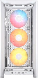 Corsair FRAME 4000D RS ARGB Midi Tower baltas