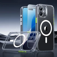 ESR Classic Pro Rinkinys Halolock Magnetinis dėklas iPhone 16 - Skaidrus