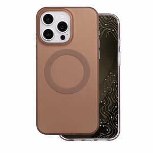 Tecto Shield Mistiq Mag dėklas, skirtas iPhone 15 Pro Max 6,7", rudas