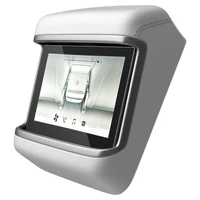 Spigen Glas.tR Slim grūdintas stiklas Tesla Model X 2022 / Model S 2021 - Juodas