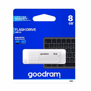 Goodram USB atmintinė UME2 8 GB USB Type-A 2.0 White