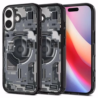 Spigen Ultra Hybrid Magnetinis dėklas telefonui iPhone 17 Zero One - juodas