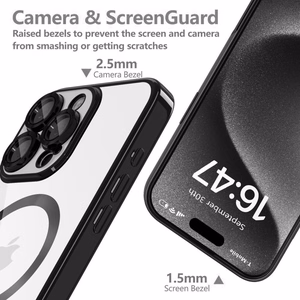 Tech-Protect MagFlex MagSafe dėklas telefonui Samsung Galaxy A56 5G (m) - skaidrus rožinis (m)